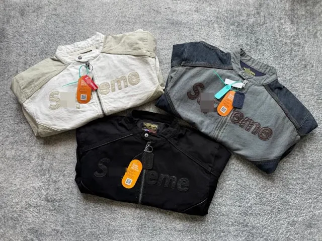 Supreme Jackets Full-Zip Stand-Collar Piped Jacket product detail image 24