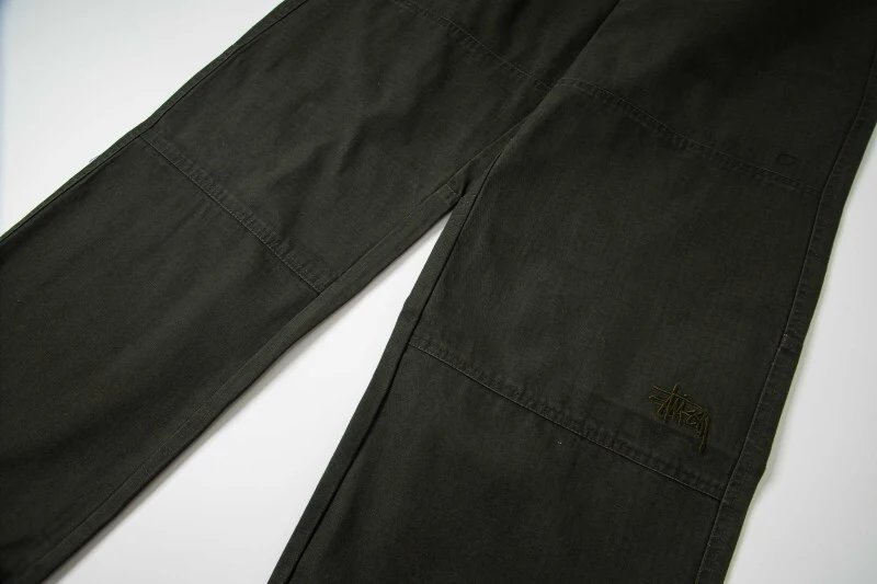 Stussy Distressed Wash Black Jeans - 27