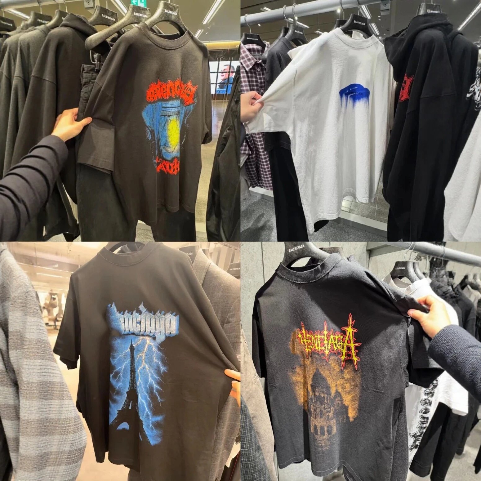 Printed Short-Sleeved T-Shirts