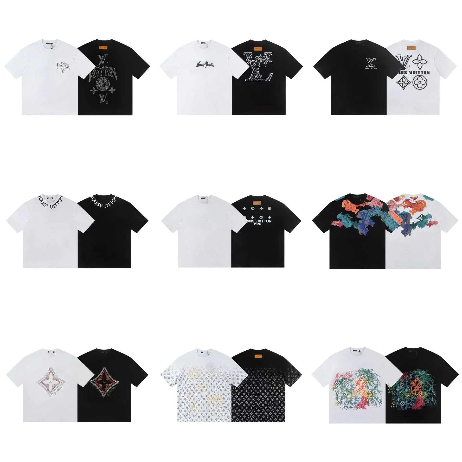 Classic Logo Rhinestone Loose T-Shirt