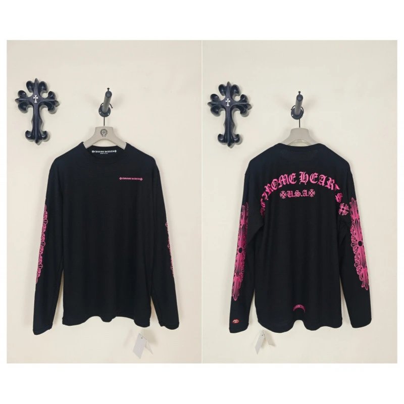 Waffle-Knit Long-Sleeve T-Shirt with Sword Graphic photo 2