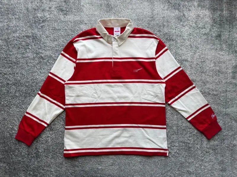 Supreme Jackets Full-Zip Stand-Collar Piped Jacket — N400 red