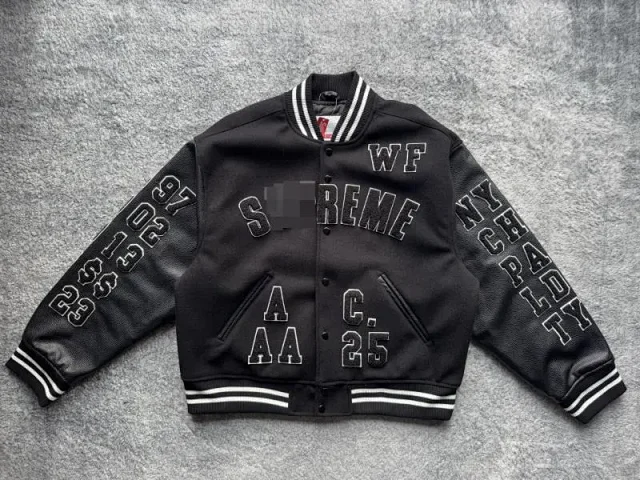 Supreme Jackets Full-Zip Stand-Collar Piped Jacket product detail image 13