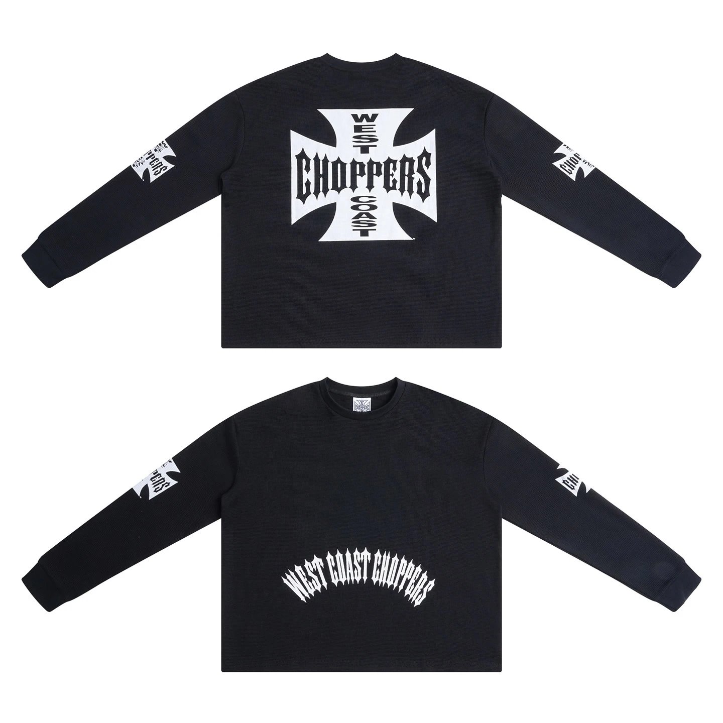 Waffle-Knit Long-Sleeve T-Shirt photo 5
