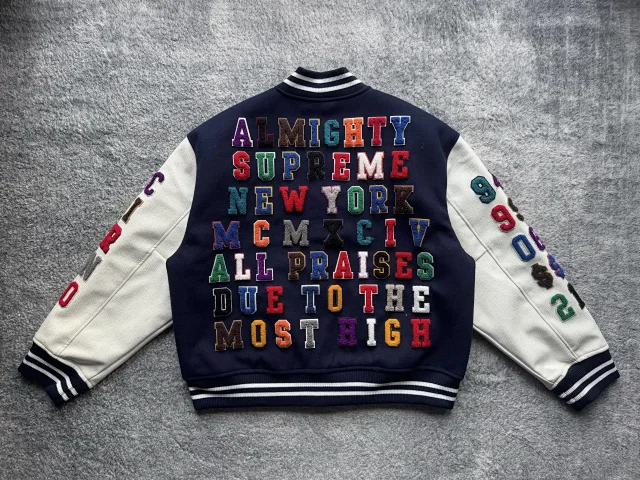 Supreme Jackets Full-Zip Stand-Collar Piped Jacket product detail image 19