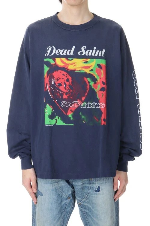 Saint Michael x Cowboy Bebop Long Sleeve T-Shirt Black - 41