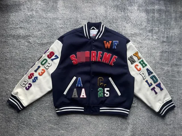 Supreme Jackets Full-Zip Stand-Collar Piped Jacket product detail image 18