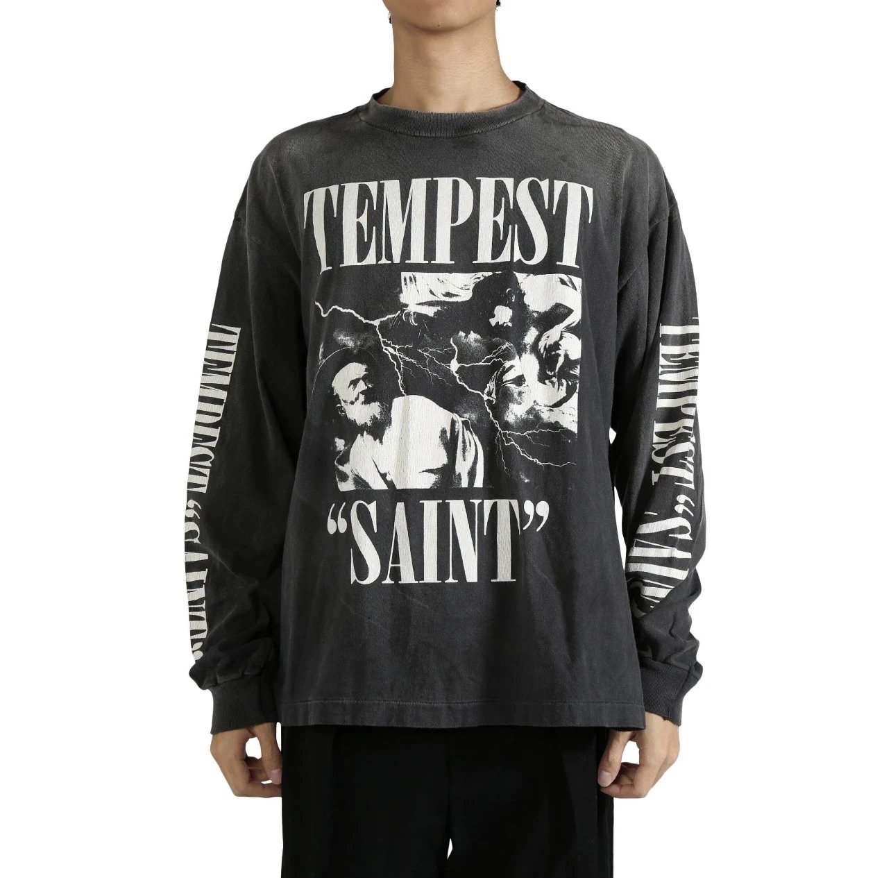 Saint Michael x Cowboy Bebop Long Sleeve T-Shirt Black - 42