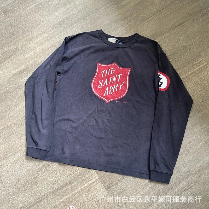 Saint Michael x Cowboy Bebop Long Sleeve T-Shirt Black - 12