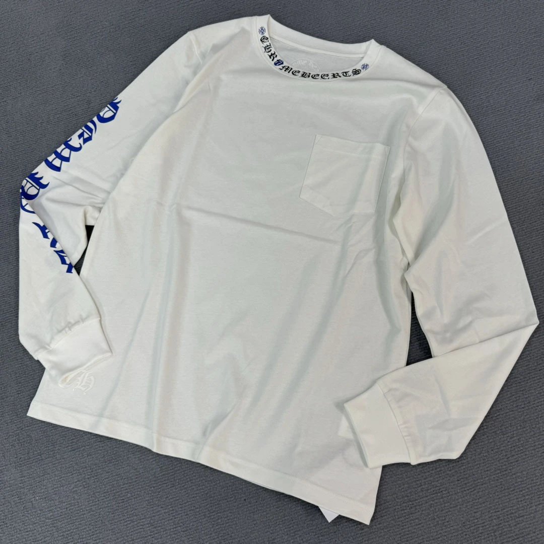 Printed long-sleeved T-shirts for men and women