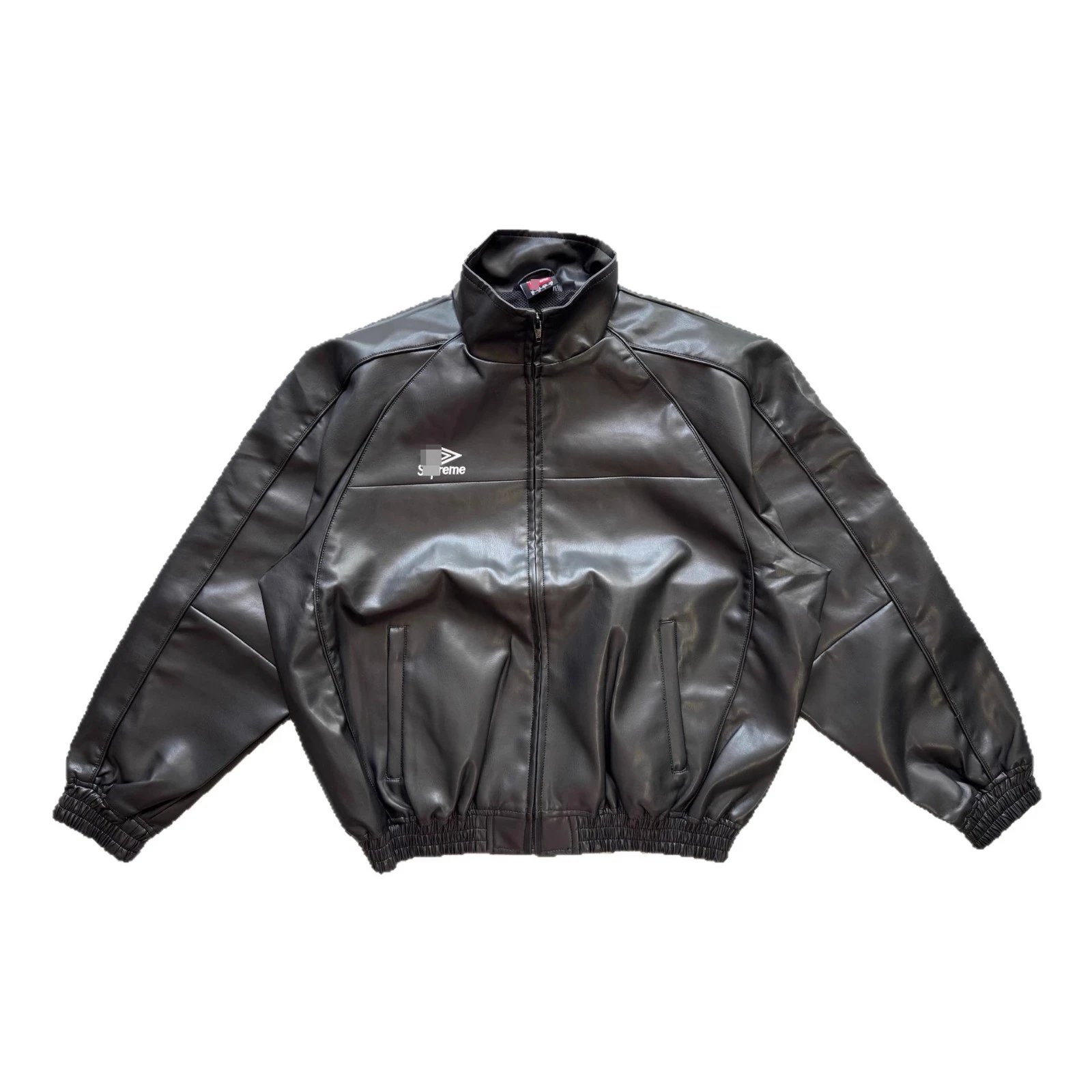 Supreme Jackets Full-Zip Stand-Collar Piped Jacket image 4