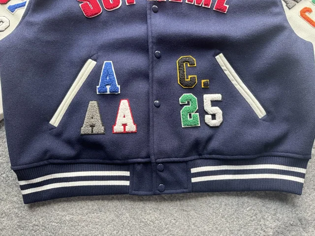 Supreme Jackets Full-Zip Stand-Collar Piped Jacket product detail image 21