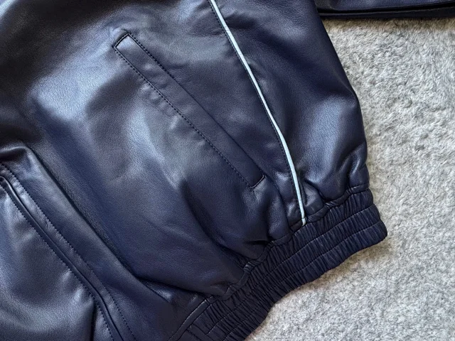Supreme Jackets Full-Zip Stand-Collar Piped Jacket product detail image 45