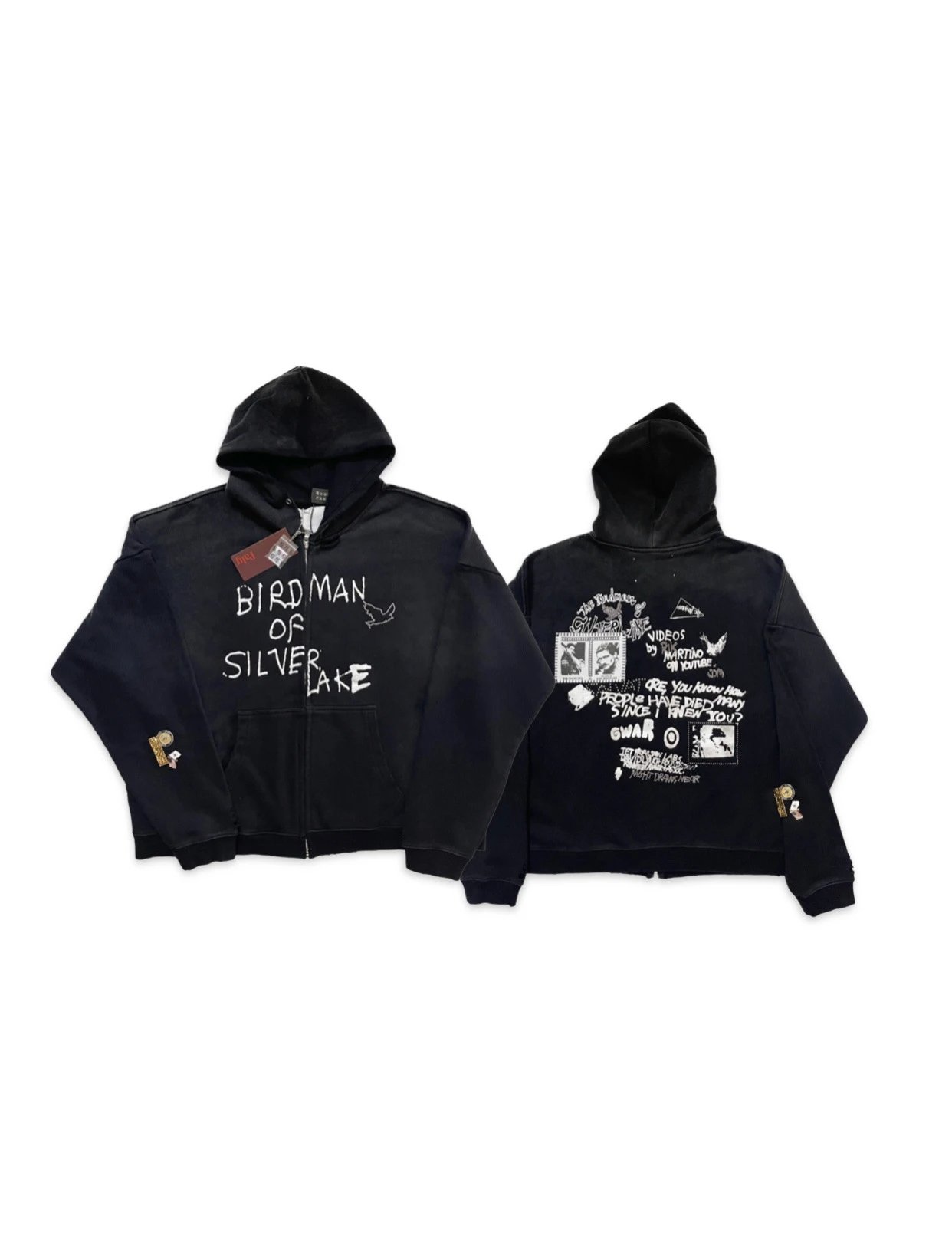 Heavy-Embroidery and Rhinestone-Embellished Sweatshirt photo 4