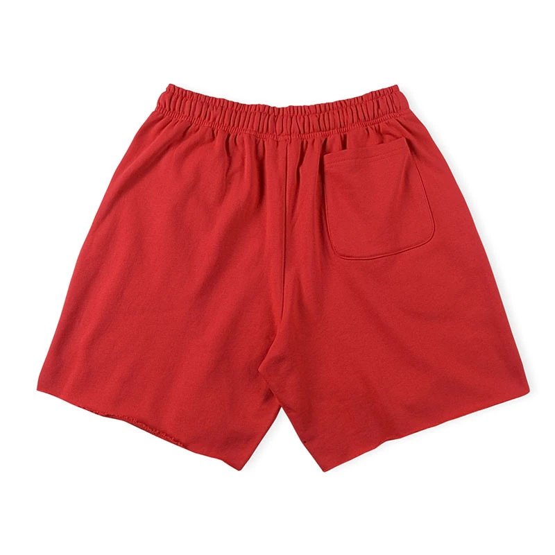 SP5DER Pixelated Logo Orange Sweatshorts Shorts - 5