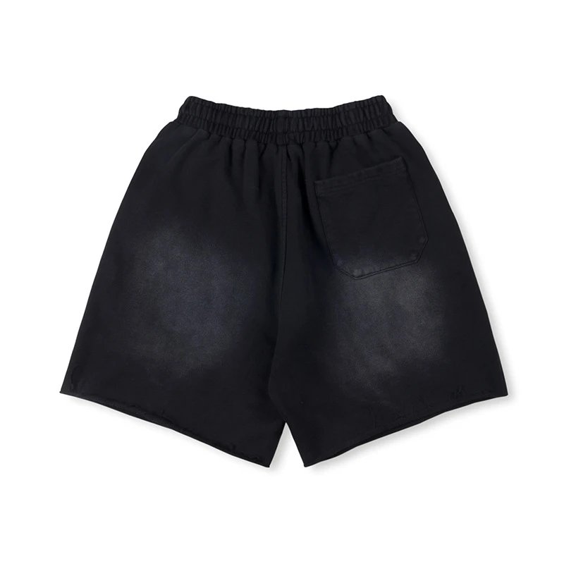 SP5DER Pixelated Logo Orange Sweatshorts Shorts - 38