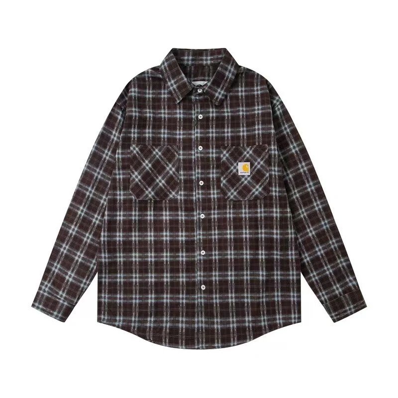 6625 Brown with White Plaid