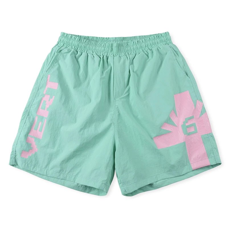 SP5DER Pixelated Logo Orange Sweatshorts Shorts - 8