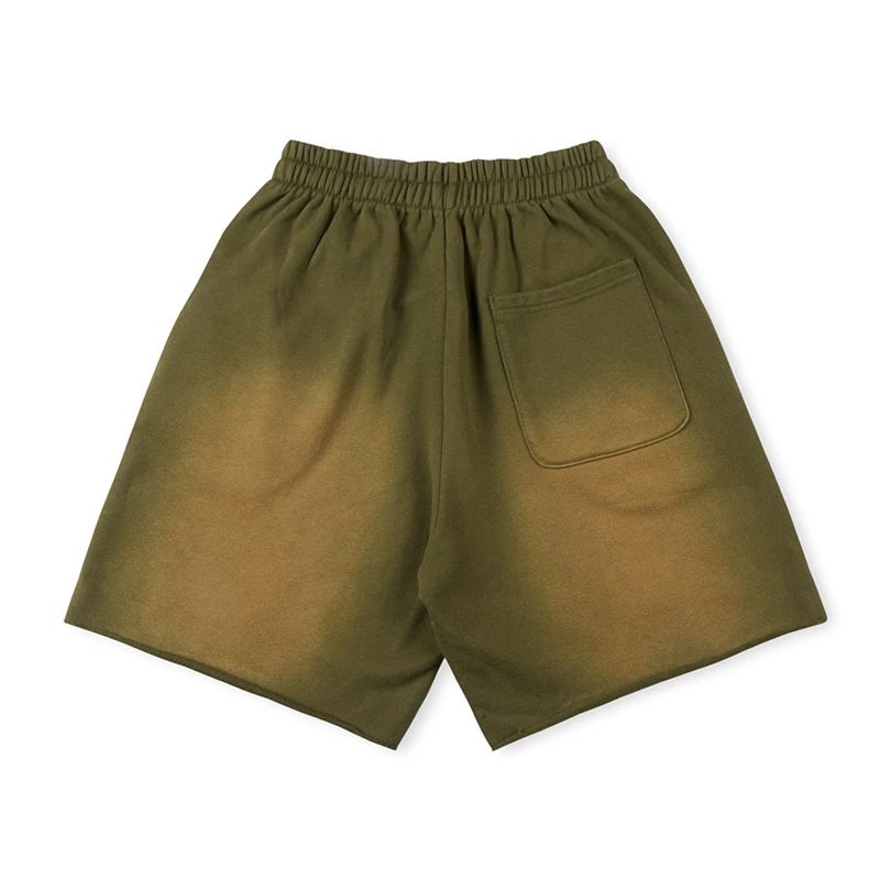 SP5DER Pixelated Logo Orange Sweatshorts Shorts - 22