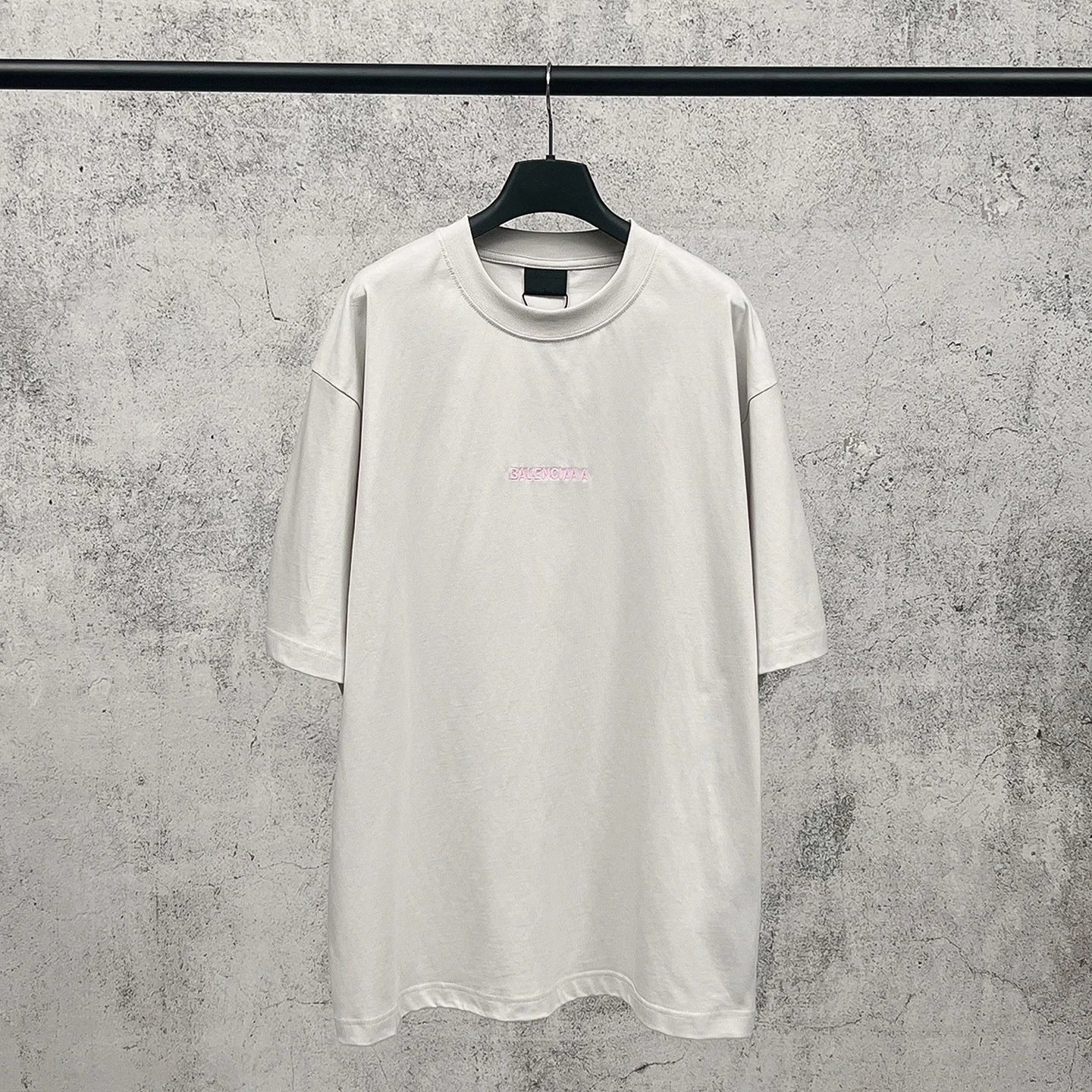 Distressed Embroidered Logo T-Shirt photo 4