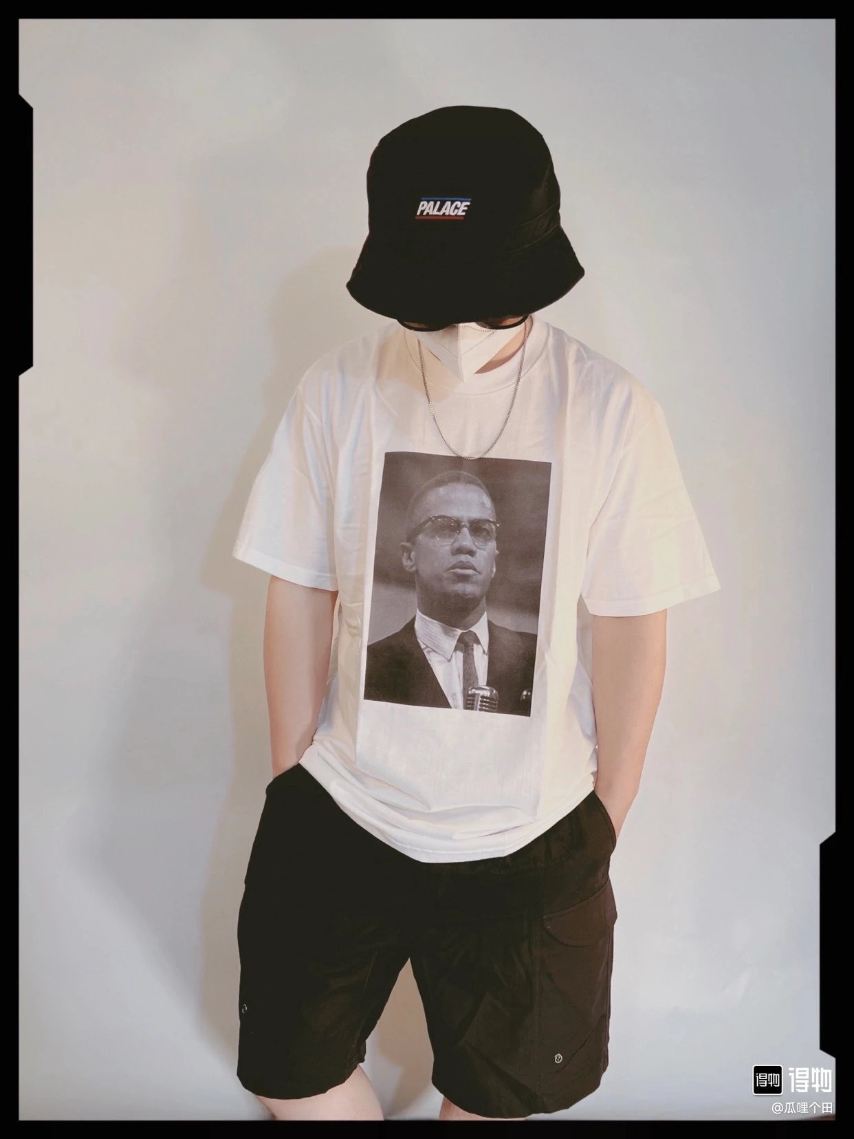 Supreme What The Fuck Cow Print Oval Logo Black T-Shirt - 21