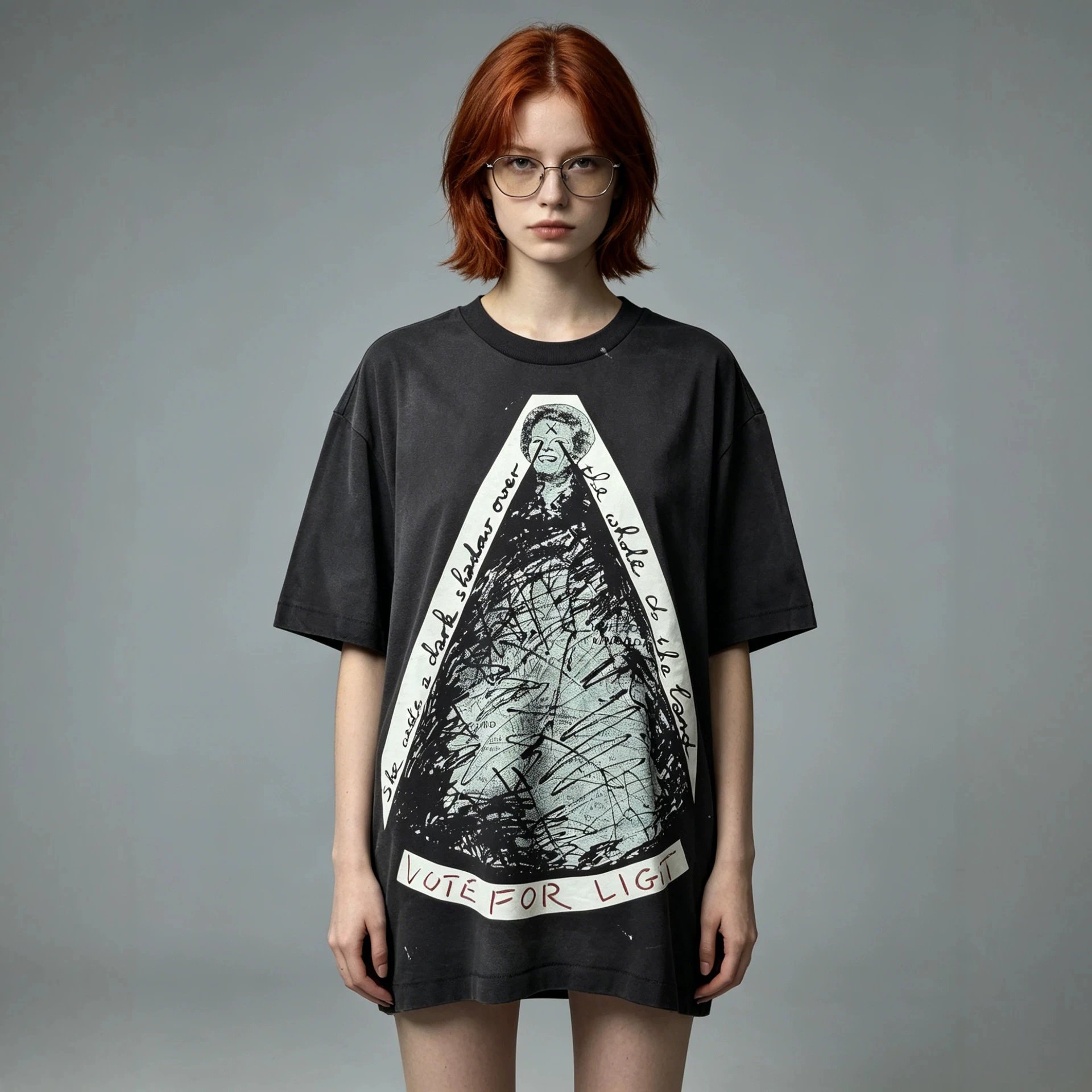 Washed Vintage Distressed Shirt