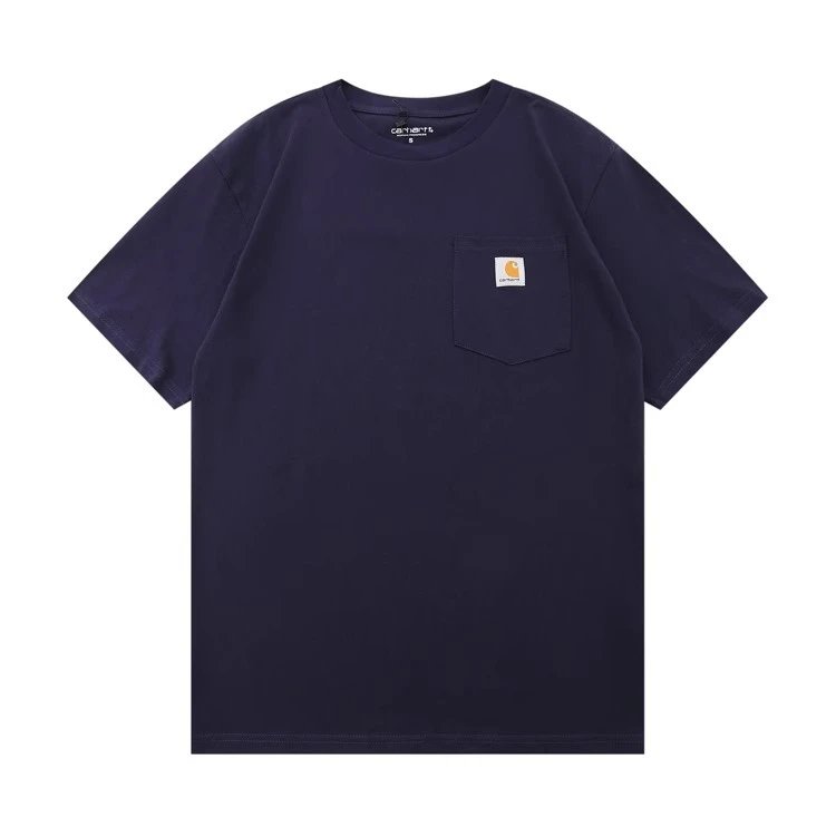 Carhartt Work In Progress Long Sleeve Pocket T-Shirt Rust Orange - 8
