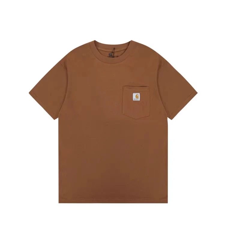 Carhartt Work In Progress Long Sleeve Pocket T-Shirt Rust Orange - 26