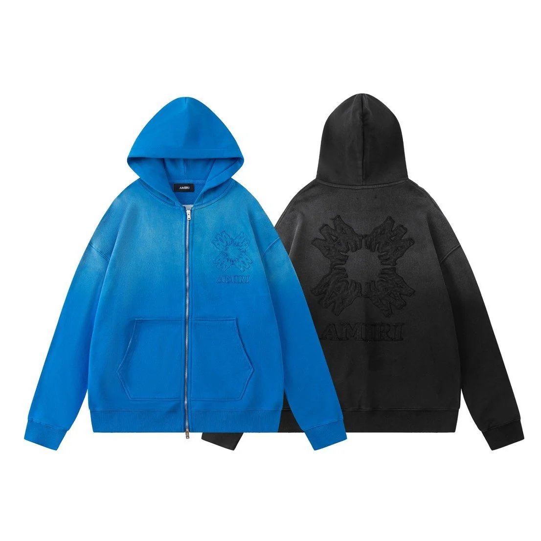 Classic Bone-Motif Hoodie