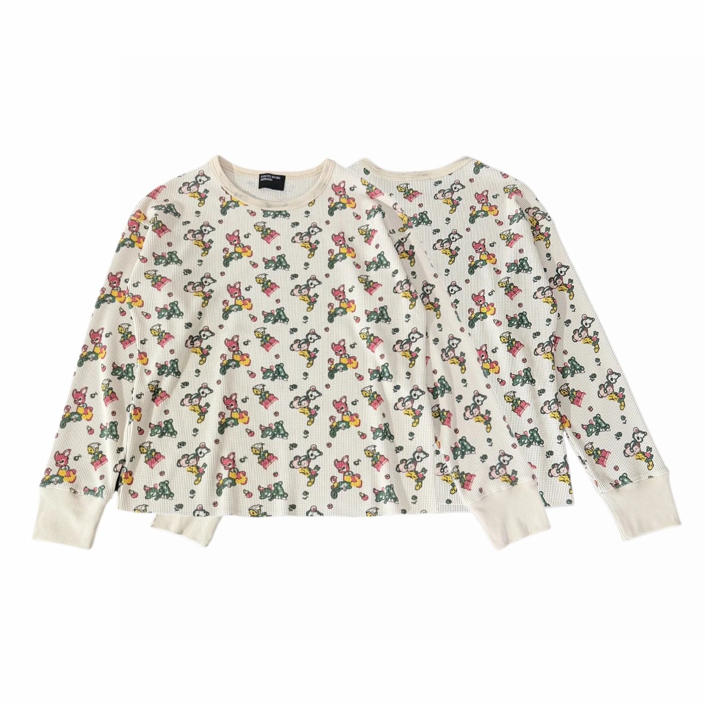 Distressed Washed Portrait Graphic Long-Sleeve Top photo 2