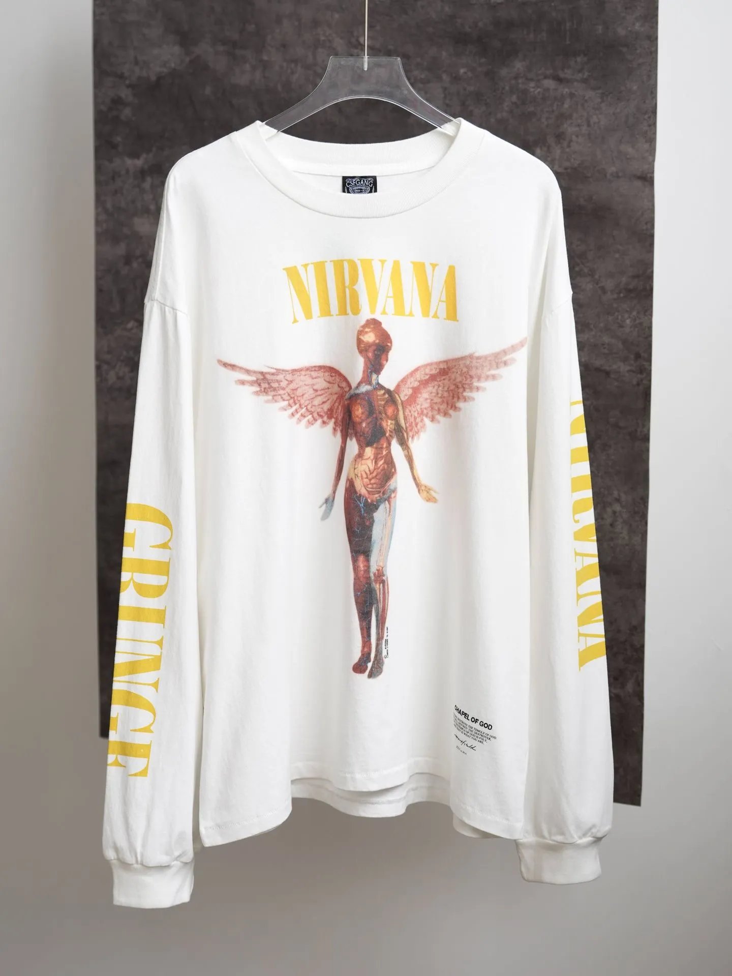 Blindfolded Lady Justice Long-Sleeve Top photo 3