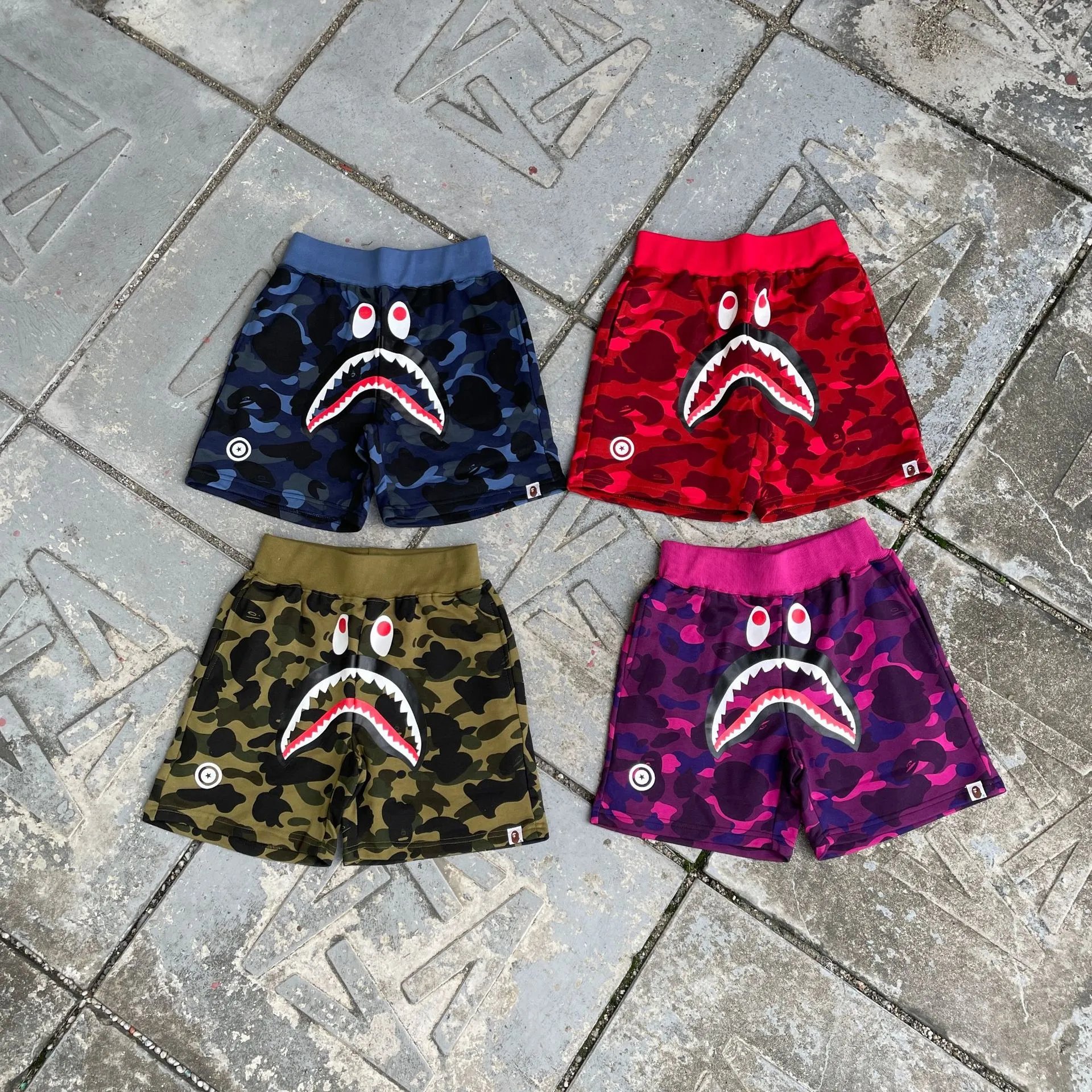 Unisex Loose-Fit Drawstring Shorts