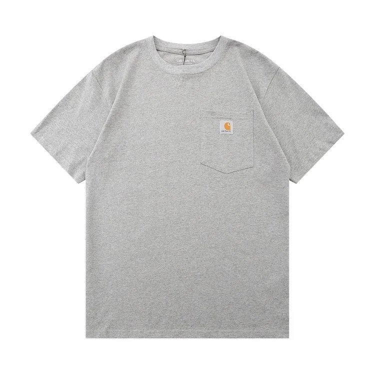 Carhartt Work In Progress Long Sleeve Pocket T-Shirt Rust Orange - 18