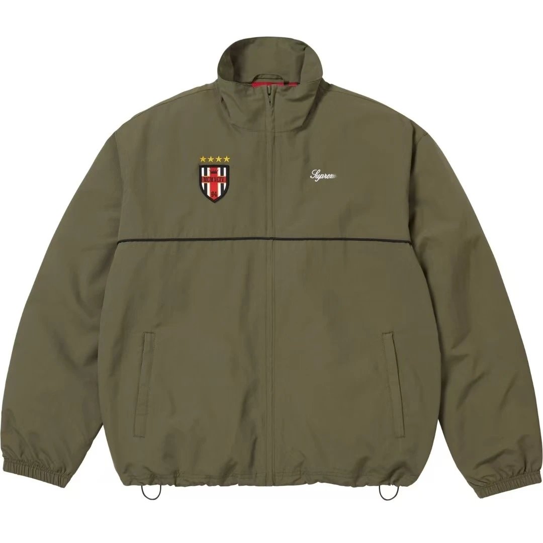 Long-Sleeve Sports Jacket with Cross Pattern photo 5