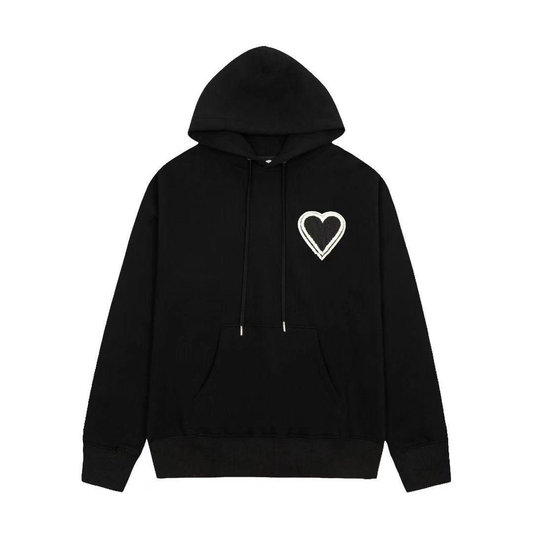 Hoodie with Small Heart Embroidery photo 6