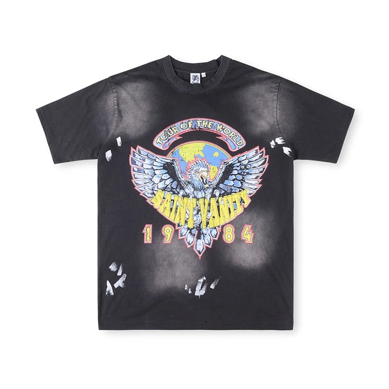 Letter Print Casual Short-Sleeve T-Shirt photo 7
