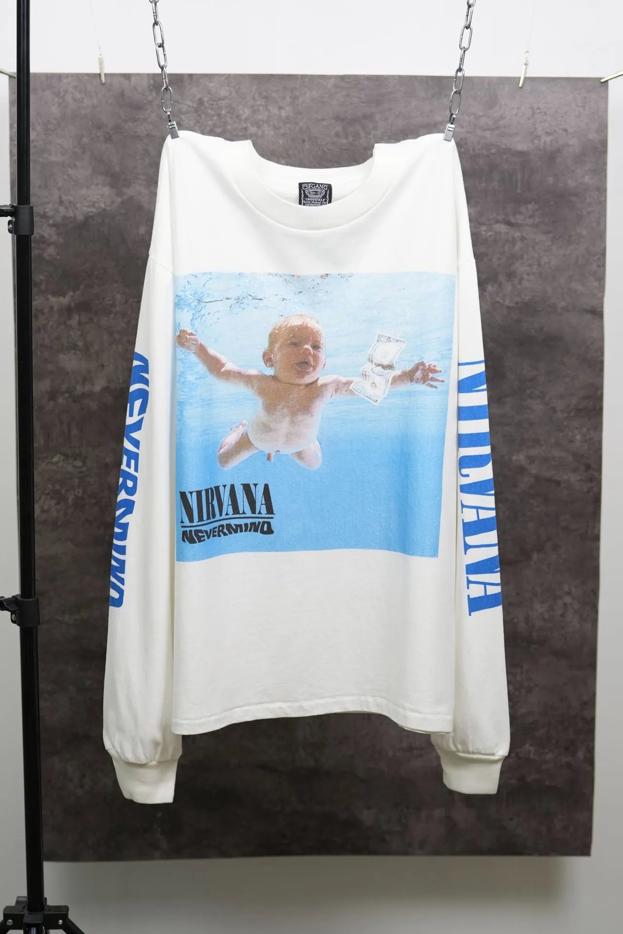 Blindfolded Lady Justice Long-Sleeve Top photo 2