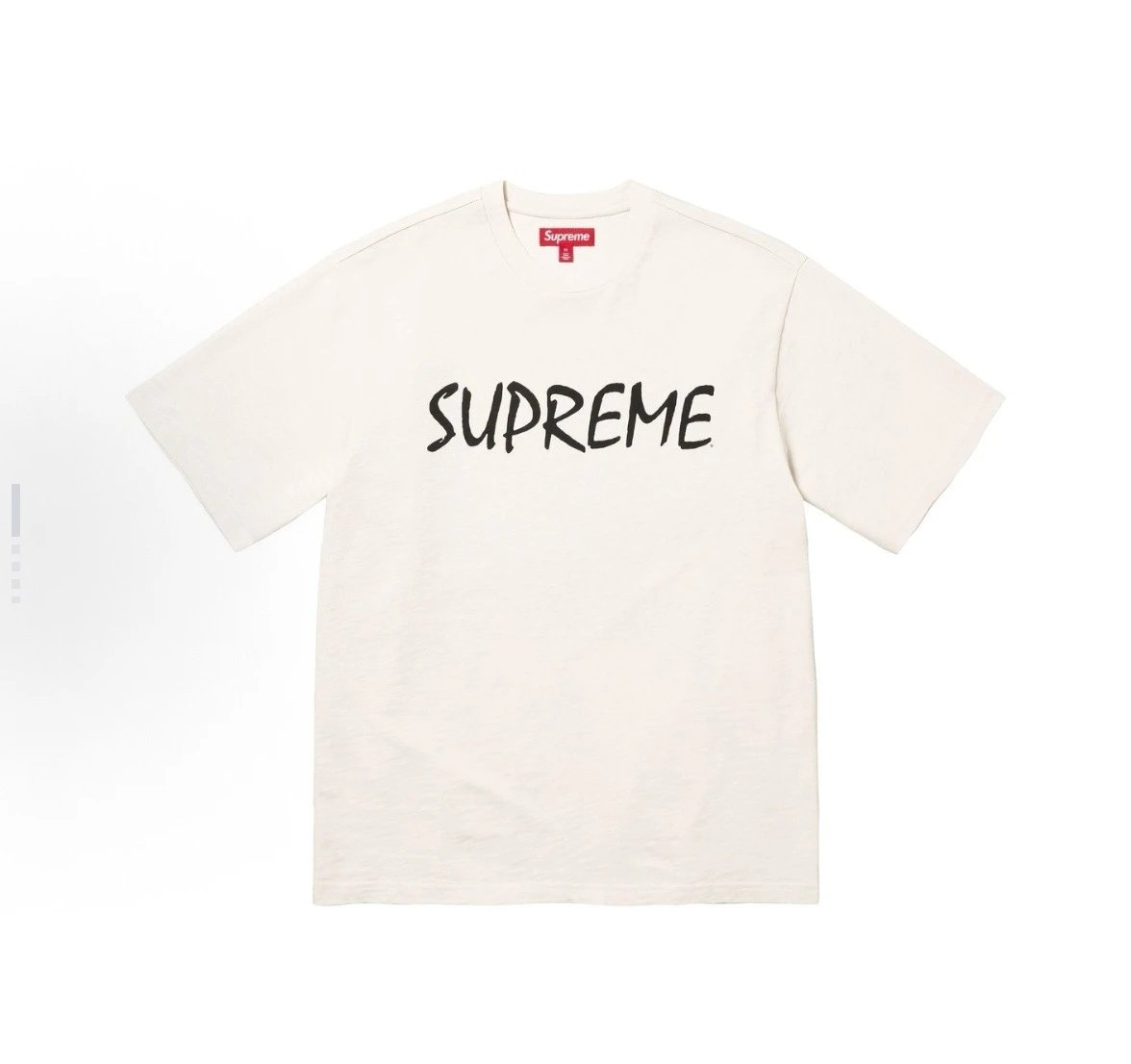 Supreme What The Fuck Cow Print Oval Logo Black T-Shirt - 7