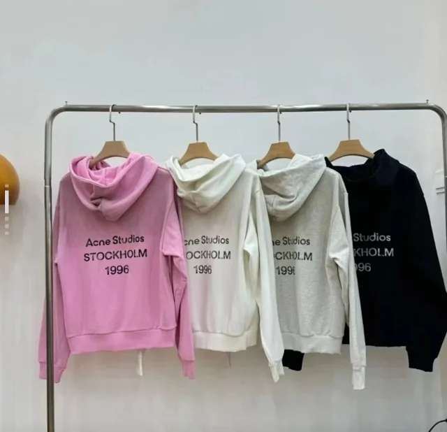 Acne Studios Jackets Stockholm 1996 logo-embroidered jacket product detail image 2