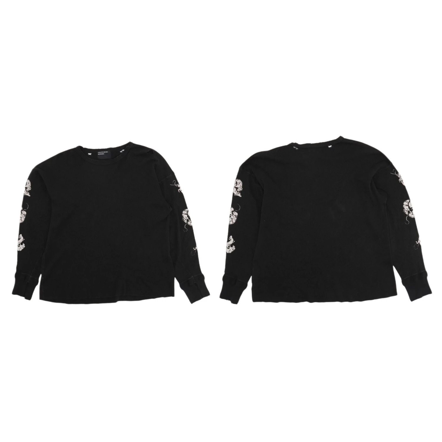 Distressed Washed Portrait Graphic Long-Sleeve Top photo 5