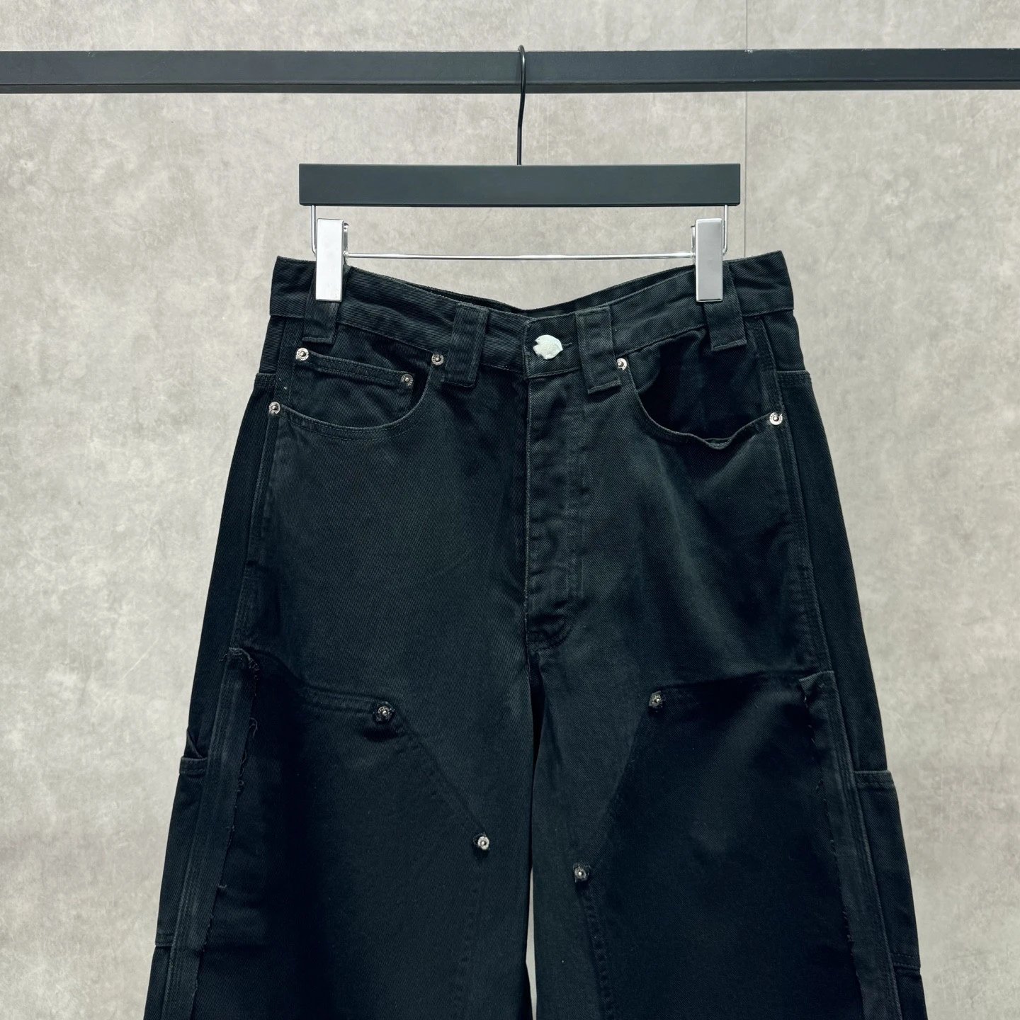 Gallery Dept Black Utility Denim Shorts - 6