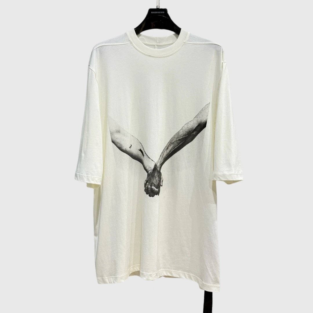 American Retro Loose-Fitting Pure Cotton T-Shirt