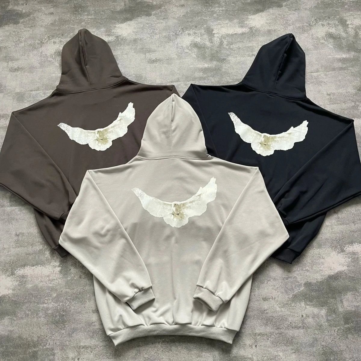 GAP Arch Logo Hoodie Light Gray - 2