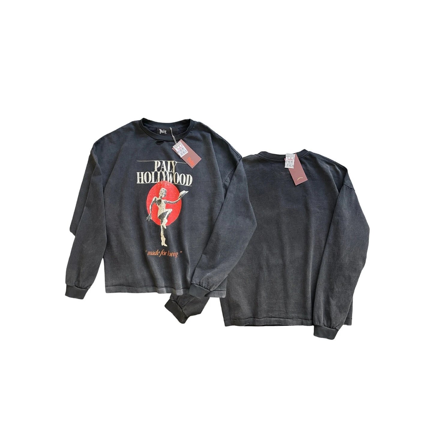 Heavy-Embroidery and Rhinestone-Embellished Sweatshirt photo 3