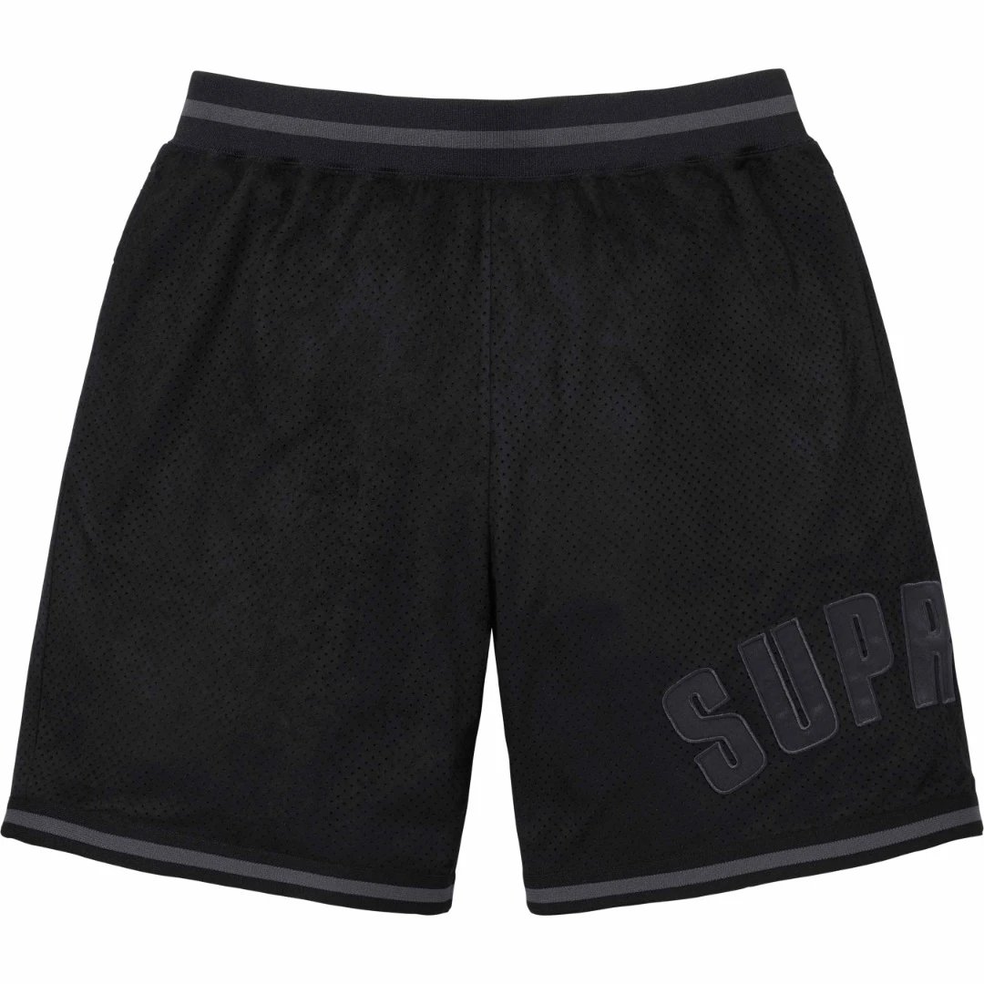 Supreme Shirts Mesh Baseball Shirt — 1107 black