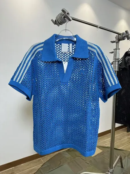 Adidas Originals Mesh Polo Black Polo Shirt - 6