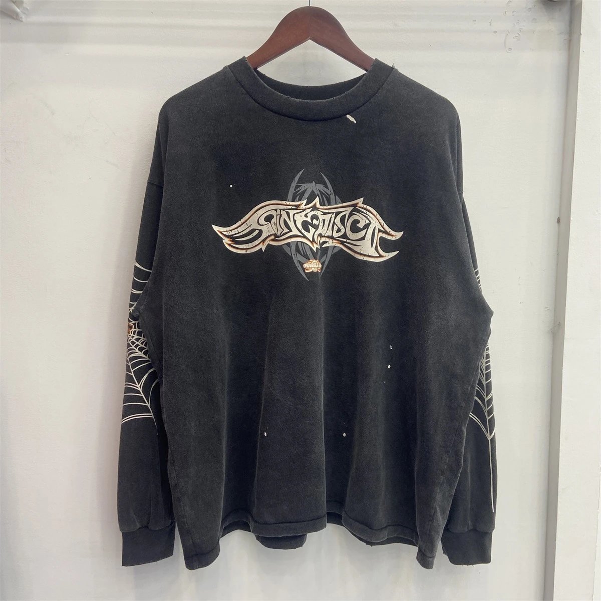 Cowboy Bebop x Unknown Brand Long Sleeve Graphic Tee Black - 26