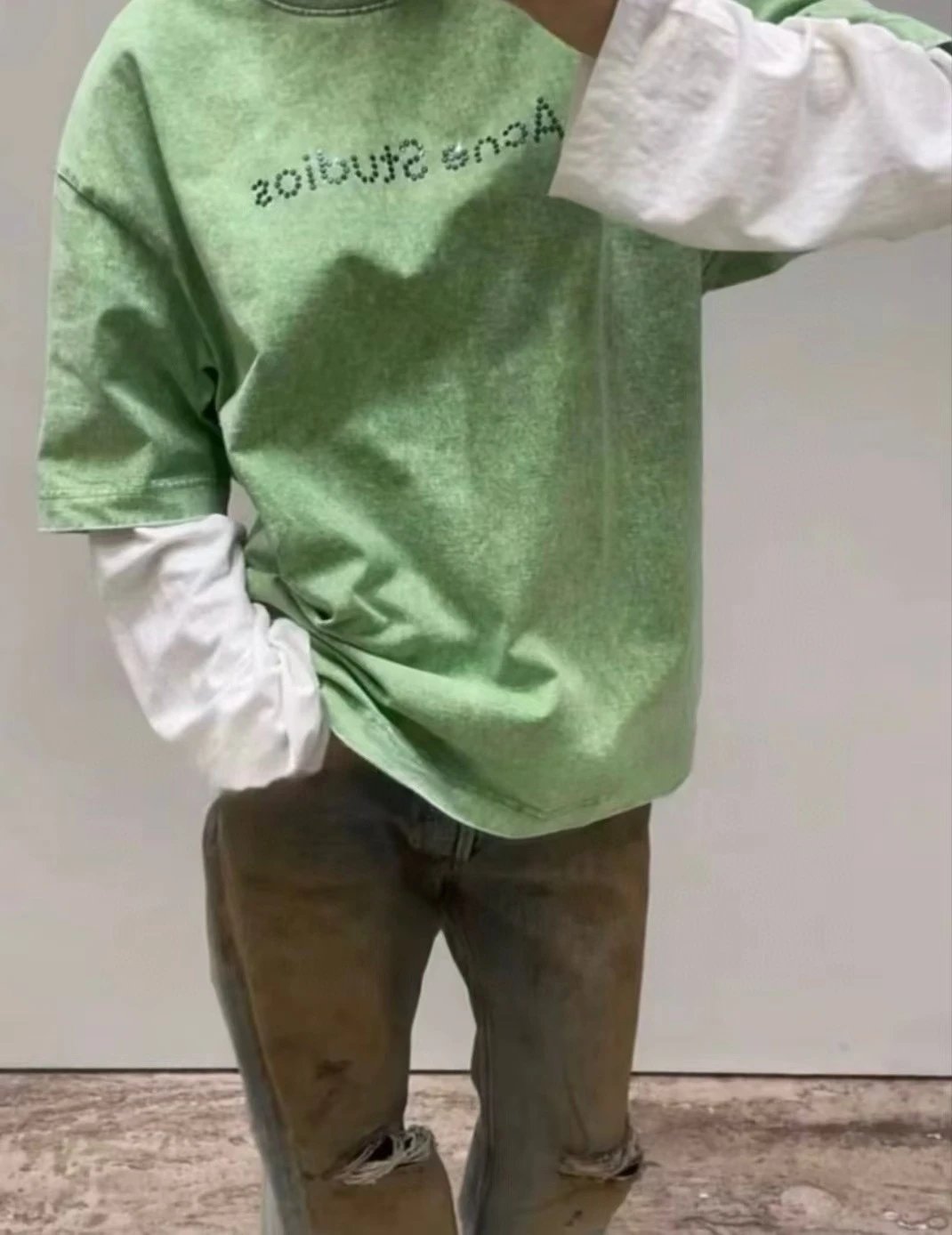 Acne Studios Script Logo Black Track Jacket Outerwear - 44