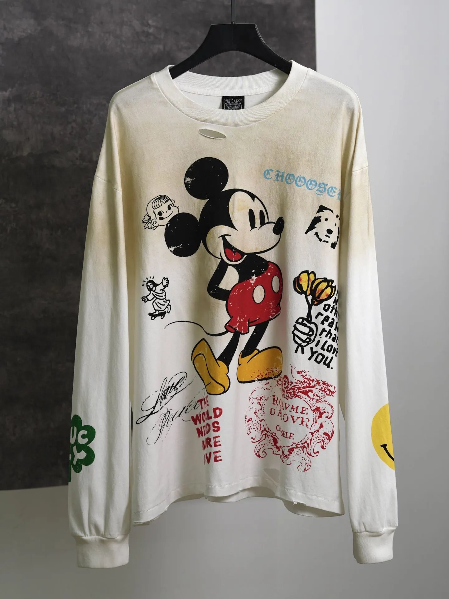 Blindfolded Lady Justice Long-Sleeve Top photo 4