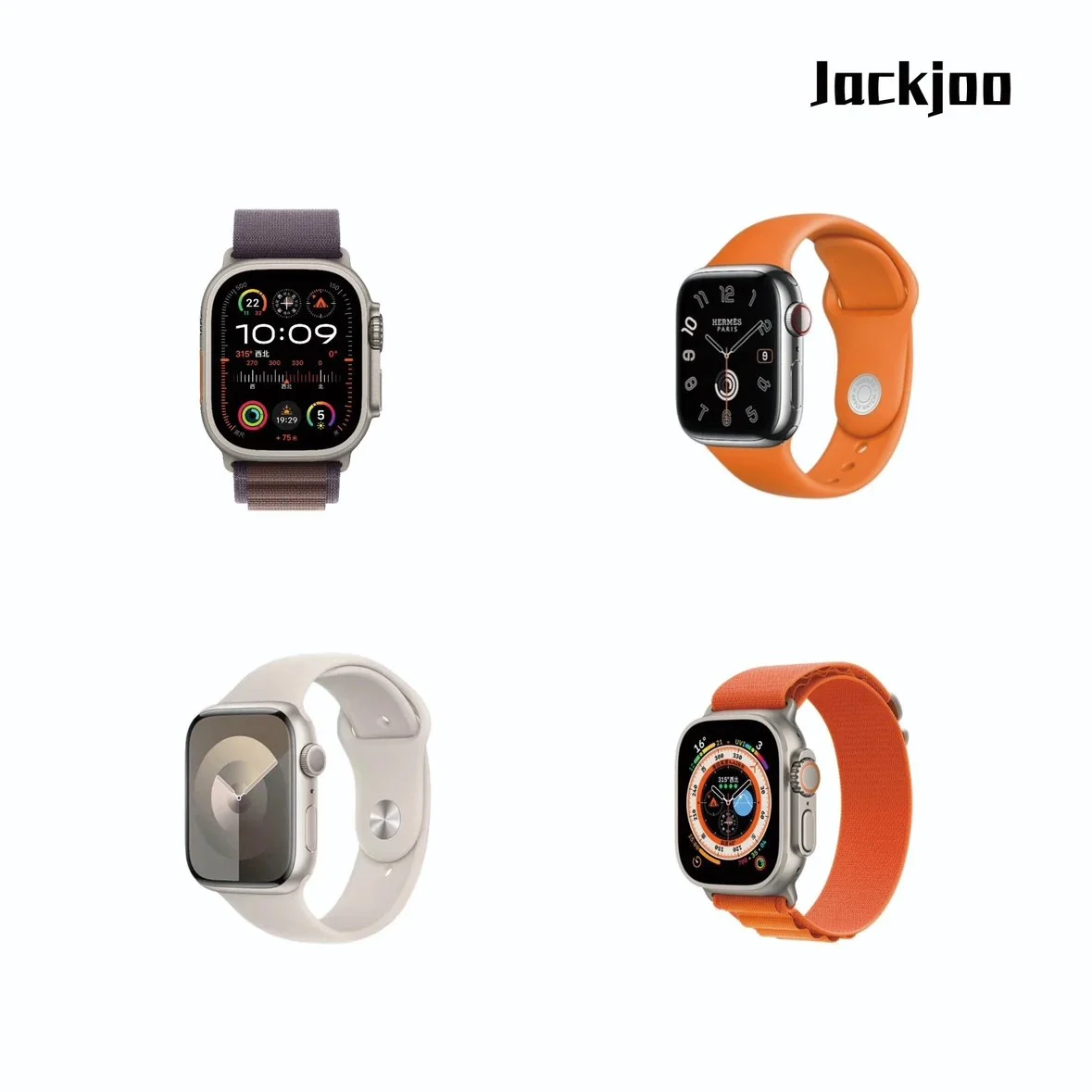Four popular models in the Apple Watch series